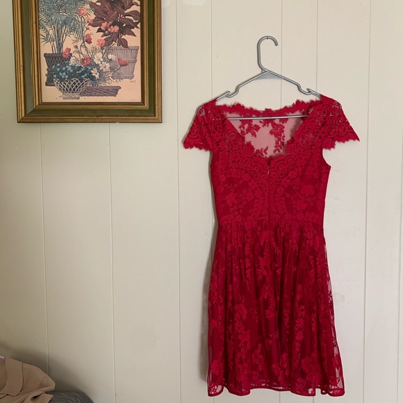 Cynthia Steffe Lace Cocktail Dress - Picture 4 of 7